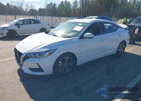 2022 Nissan Sentra Sv Xtronic Cvt из США, поврежденный, VIN 3N1AB8CV1NY247550